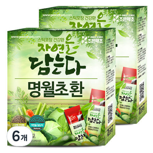 조은약초 명월초환 스틱, 6개, 90g