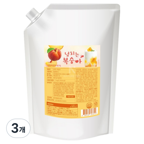 네이쳐티 넘치는복숭아 베이스