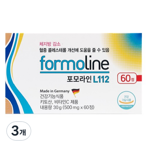 포모라인 L112 다이어트 건강기능식품, 60정, 3개