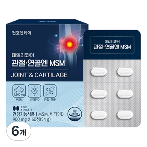 데일리코어 천호엔케어 관절연골앤 MSM 54g