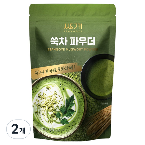 쌍계명차 쑥차 파우더