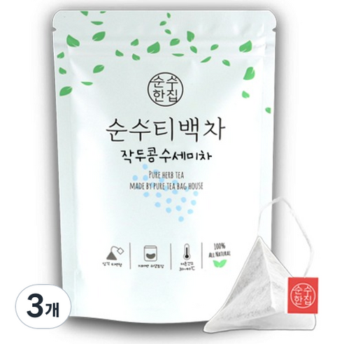 순수한집 작두콩수세미차 티백