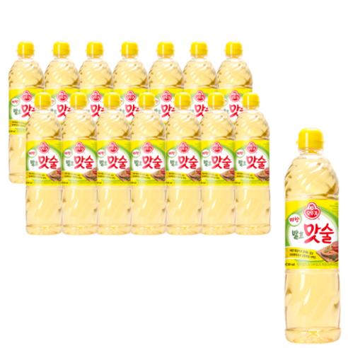 오뚜기 미향 발효 맛술, 900ml, 15개