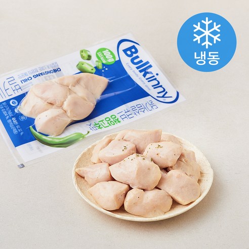 [로켓프레시] 벌키니 닭가슴살 큐브 청양고추맛 (냉동)