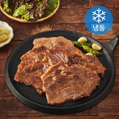 [로켓프레시] 갈비아저씨 양념 목살 107 (냉동), 600g, 1개