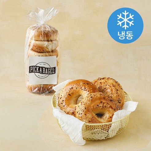 [로켓프레시] PICK A BAGEL 에브리띵베이글 (냉동)