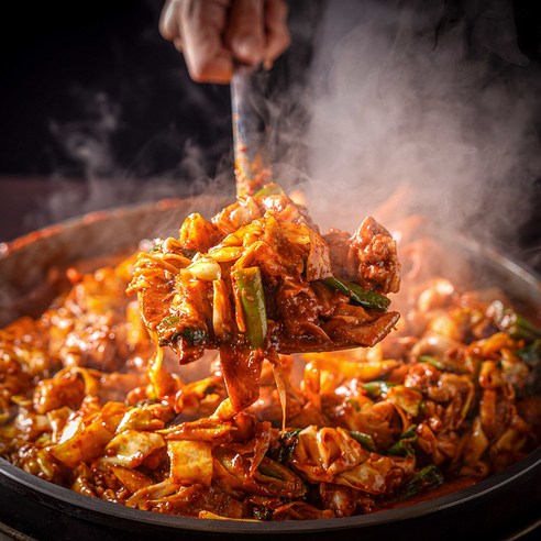 [로켓프레시] 통나무집 닭갈비 밀키트2360g (매장직송 3인분)