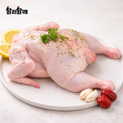 닭리닭매 국내산 신선냉장 통닭 백숙, 1개, 1000g