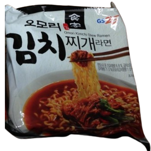 유어스 오모리 김치찌개 봉지라면