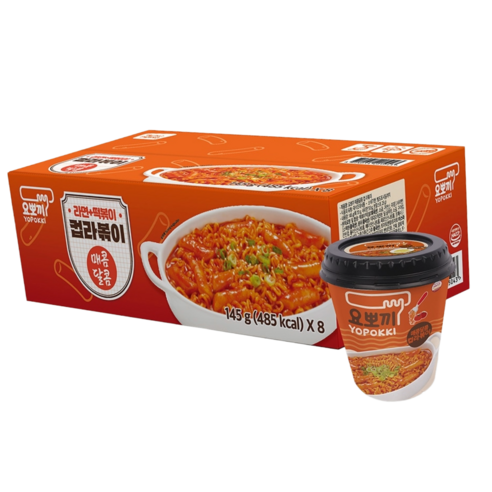 요뽀끼 컵라볶이 145g