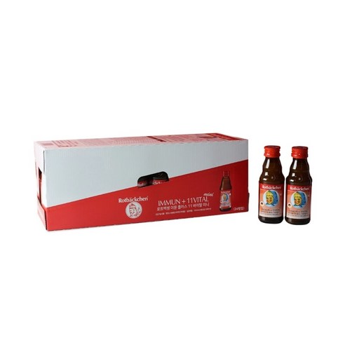 로트벡쉔 이뮨 플러스 11 비타민 125ml x 24병 멀티 비타민 어른이 어린이 미네랄 독일 아연 무첨가 엽산 환절기 건강 선물