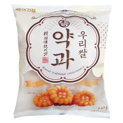 아리랑후드 한입참 우리쌀약과 340g, 340g, 4개