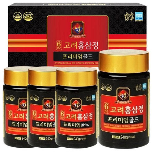 고려 6년근 홍삼정 프리미엄 골드 진한 농축액 홍삼 진액 선물세트