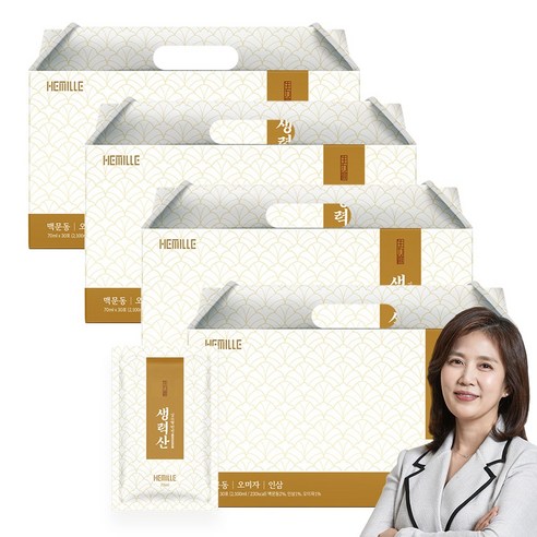 김소형 원장 국산 볶은 맥문동 진액 환절기 생력산