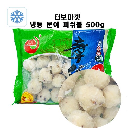 <터보마켓> 중국식품 중국수입 마라탕 샤브 훠궈 식재료 문어볼 피쉬볼 냉동 400g, 1개