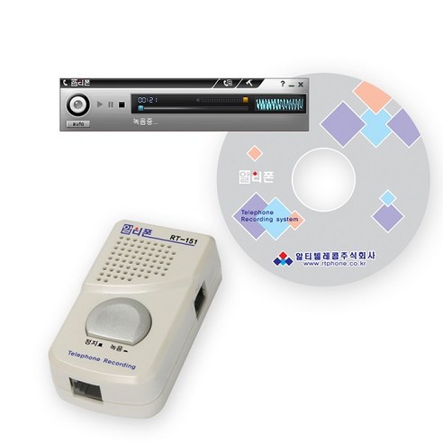 IP520S용 IP570G 전화통화녹음단말기 녹취녹음 유선전화기 인터넷통화 PC 저장