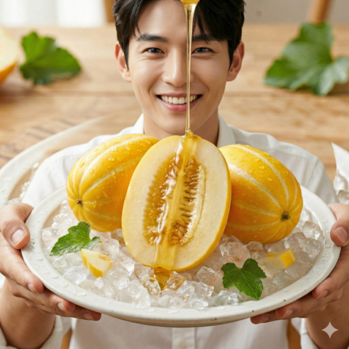 [노마진 행진] 농가직송 성주 참외 가정용 프리미엄, 1개, 1kg(혼합)