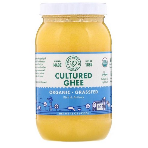 퓨어인디언푸드 목초사육 기버터 425g, 425g, 1개