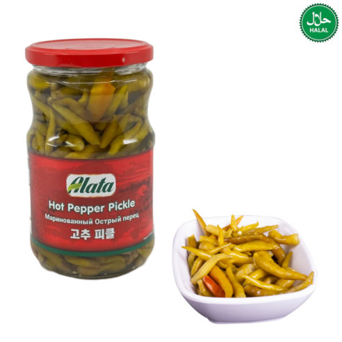 Turkish Alata Halal Hot Pepper Pickle 터키 알라타 할랄 핫 페퍼 피클