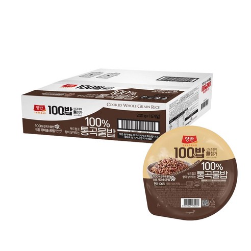 양반 100밥 100% 통곡물밥 130g 24개입