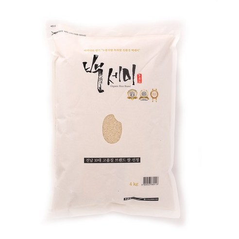 25년 햅쌀 유기농 누룽지향 백세미 쌀4kg 석곡