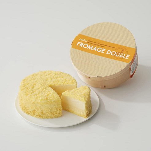 LeTAO 루타오 홋카이도 치즈 케이크 두블 프로마주 1개 직경 12cm