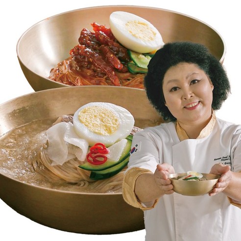 [본사직판]이순실의 평양냉면 메밀 물냉 비빔냉면 혼합형 세트