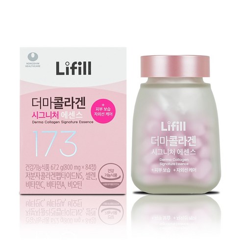 라이필 더마콜라겐 84정 시그니처 에센스 저자분콜라겐펩타이드NS, 비타민C, 비타민A