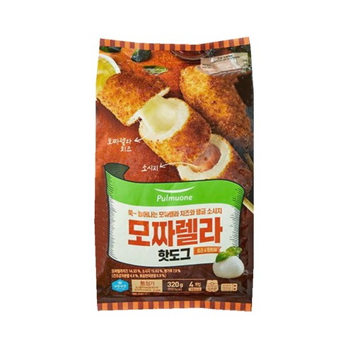 풀무원 모짜렐라 핫도그