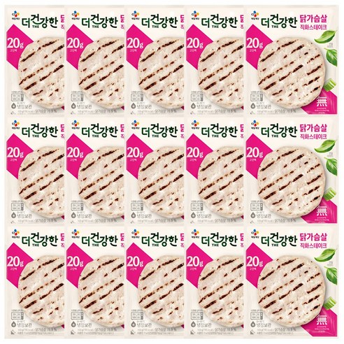 CJ제일제당 더건강한 닭가슴살 직화스테이크 100g