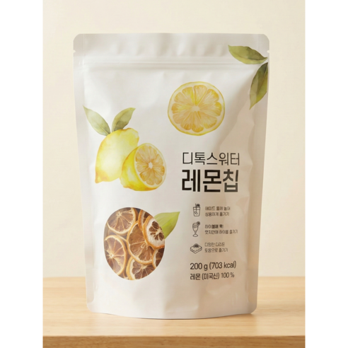 솜 디톡스 레몬칩 200g 코스트코