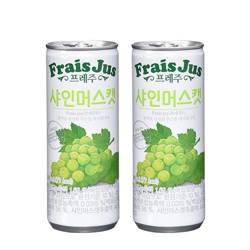 프레주 샤인머스캣 240ml 60캔, 240ml, 30개