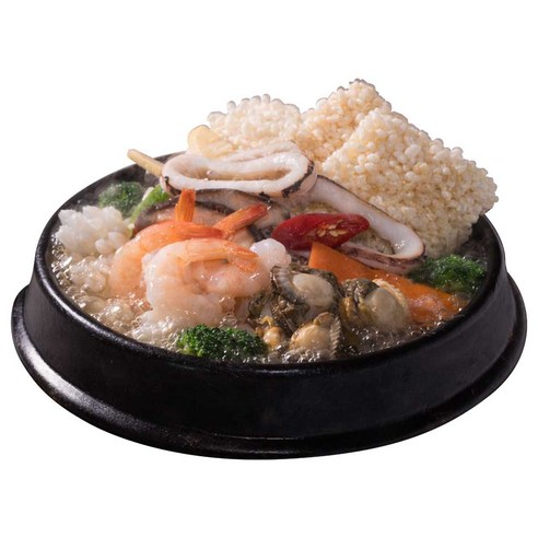 아빠식당 해산물 가득 해물누룽지탕760g(누룽지탕+찹쌀누룽지), 1개, 760g