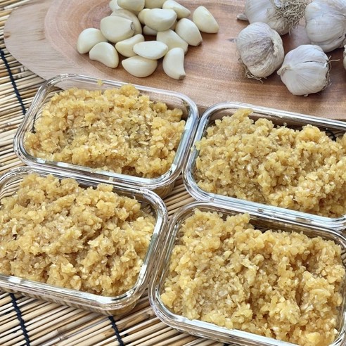 [제니네 제철과일] [SG] 산지발송 국내산 다진마늘 신선