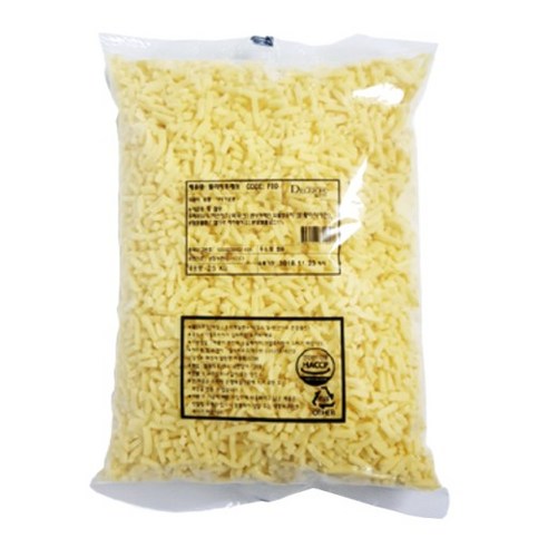 델리치 셀렉트 2.5kg 모짜렐라 피자치즈