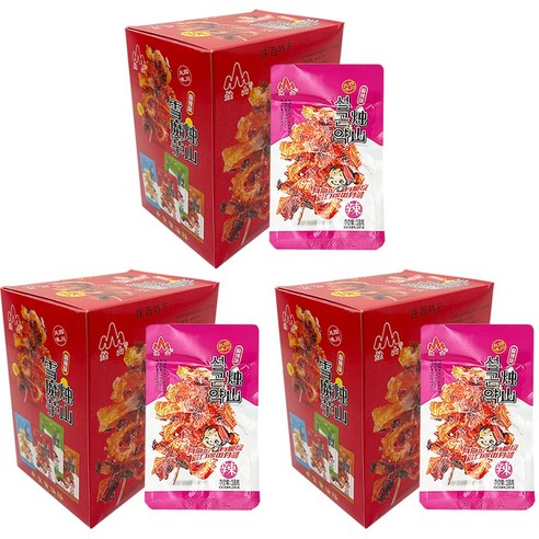 만리장성-설곤약 마라맛 (18g x .20.개) 중국식품 360g 3개, 360g, 3박스