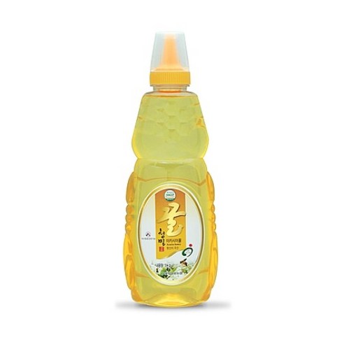 한국양봉농협 자연 벌꿀 청밀 아카시아 꽃꿀 1kg 페트,튜브형