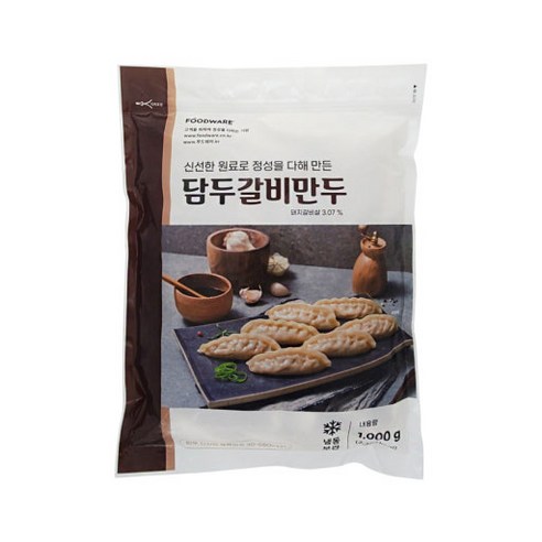 담두 갈비만두 1kg, 1개, 1kg