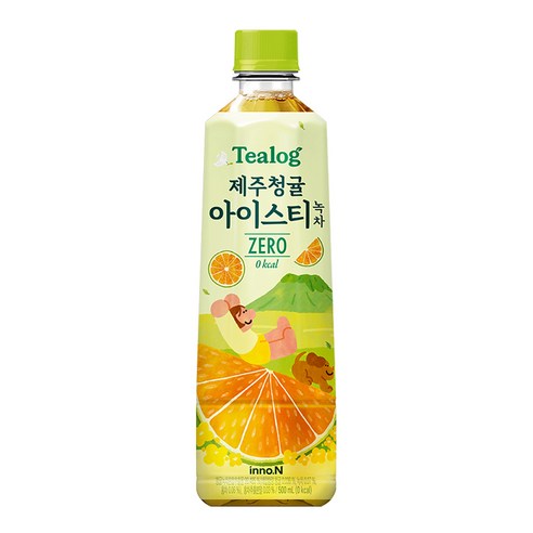 티로그 제주청귤 아이스티 녹차 제로칼로리