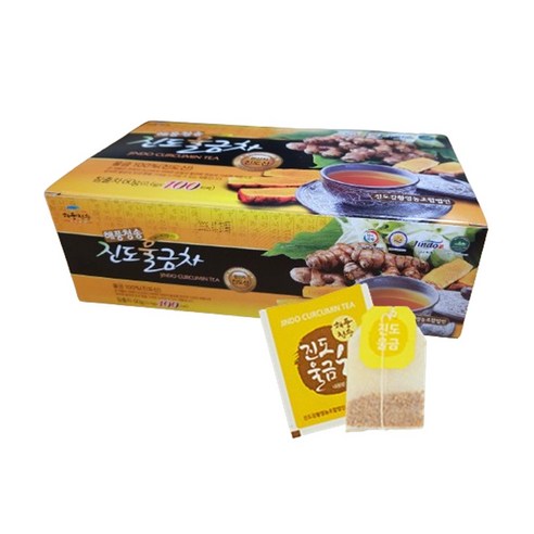 [해풍청송] 진도울금차 100Tb / 강황차