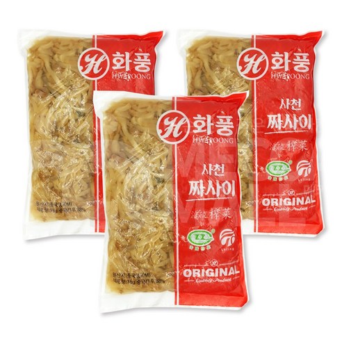 화풍 사천 짜사이