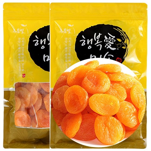 [가온애] 건조살구 깨끗한 건살구, 400g, 2개
