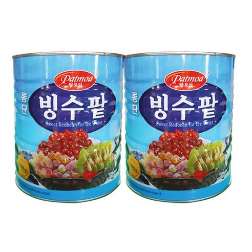팥모아 통단 빙수팥 3kg (2개), 3kg, 2개