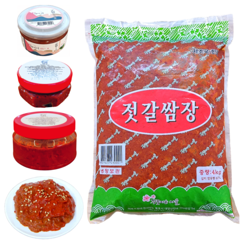 두남식품 갈치속젓 젓갈쌈장 4kg 8kg 16kg 업소용 도매 순태젓 쌈젓 제주 강경 곰소 대용량 삼겹살 목포 국내산 국산 동백찬, 16kg, 1개