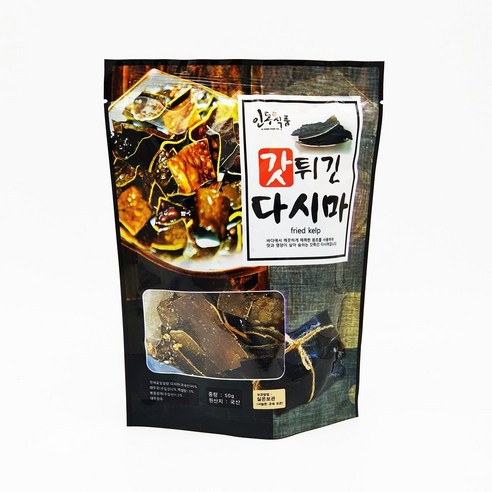 인동식품 갓튀긴 다시마 튀각 튀김
