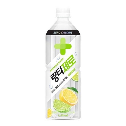 링티 제로레몬라임맛 1L, 8개, 1L