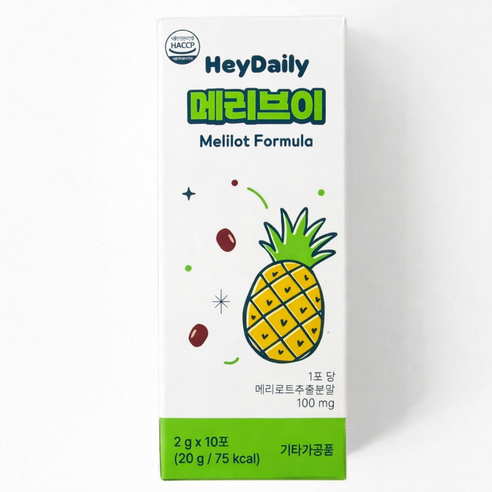 헤이데일리 MEL-V 메리브이 붓기제거 브이라인 데일리케어 10포, 20g, 1개