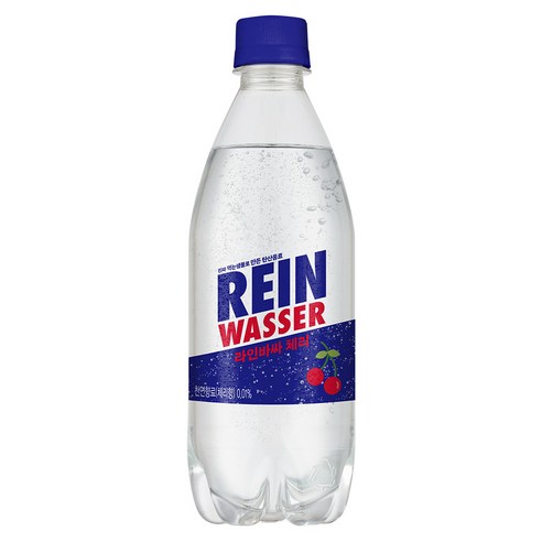 라인바싸 체리 500ml x 2박스 (총40개) / 탄산음료, 40개, 500ml