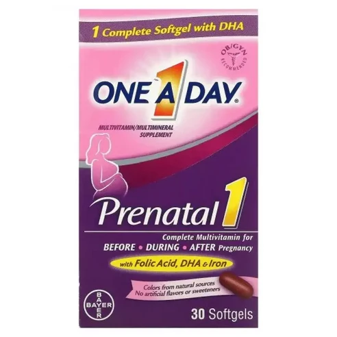 원어데이 임산부 우먼스 프리나탈 멀티 종합 비타민 종합 30정 One a Day Prenatal Gummies