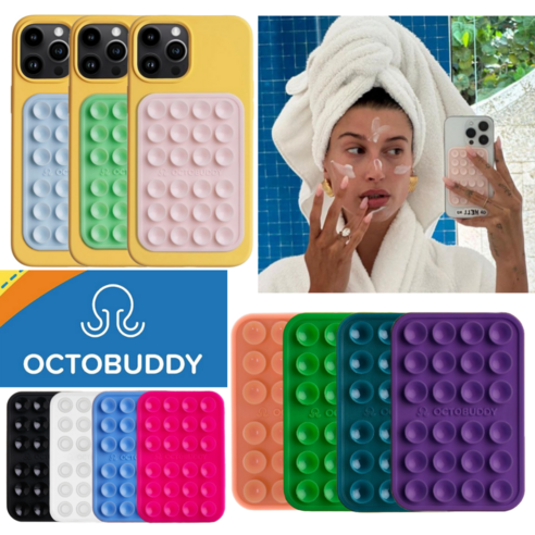 [미국 직수입 정품] 옥토버디 흡착패드 케이스 레귤러 헤일리비버 폰케이스 OCTOBUDDY 클래식 REGULAR